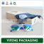Custom plain kraft Brown paper packaging sunglasses box