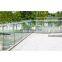 Foshan balcony manufacturer terrace glass U channel metal balustrade