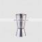 Creation 25/50ml custom stainless steel barware bar measuring jiggers
