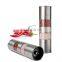 Stainless Steel with Adjustable Ceramic Grinding Mechanism Clear Acrylic Body Salt And Pepper Grinder