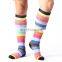 2022 Thigh High Custom Logo Womens Medical Running Sport Colorful Nursing Compression Socks