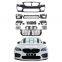 CLY Car bumpers For 2010-2017 BMW 5 Series F10 F18 Upgrade 2021 M5 Body kits With Siamese large Grille