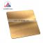 Bronze Black Copper Gold Color Plate Interior Decoration Wall Panel 4*8FT Sheet PVD Coated Stainless Steel 201