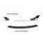 For Audi S3 sedan front lip carbon fiber three stage style front lip for Audi S3 2017-2018