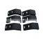 Auto Aluminum Roof Rack roof rail for Suzuki Jimny Car Accessories Roof Luggage carrier with Light Hole