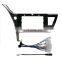 High Quality Car Navigation Frame Large Screen Radio Stereo Modification Decoration Kit With Power Cable
