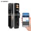 simple stylish fingerprint password card Smart door lock with visual cat eye,automatic capture pictures upload phone function