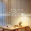 Indoor Deco Ceiling Chandelier LED Resin Pendant Lamp Seagull Bird Flight Hanging Lighting