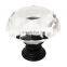 Luxury style crystal diamond handle large diamond kitchen cabinet handles glass Door Knobs
