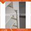 YY Home aluminum plantation shutter in white matching bi-fold and sliding window