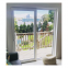 Huge Aluminium Doors Windows Aluminum Alloy Double Tempered Glass Three Panels Sliding Stacking Door