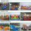 Animal inflatables bouncer castle with slide /Commercial Bouncy Castle