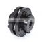 industrial Fast production high precision metal shaft couplings collet rigid shaft disc coupling