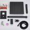 sanitary shower set wall mounted ultra thin rain shower head black showerhead 30x30cm sanitary bathroom system handheld showerhead