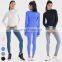 Breathable Running Workout Coat High Elastic Thumb Holes Gym Fitness Sports Jacket Women Clothing Long Sleeve Zipper Yoga Jacket