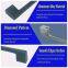 Aluminum Kitchen Handle Knurled Wardrobe Metal Pull Handles Furniture Cabinets Door T Bar Handle