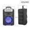 ZQS1481 OEM мини-портативный 4-дюймовый динамик мощностью 8 Вт безпроводной Bluetooth-динамик с цветной подсветкой