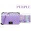 new model diamond lattice purses ladies handbags