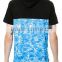 Fashion Mens Short Sleeves Sublimation Hooded Tee