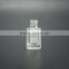 Free Samples! Wholesale 11ml square empty clear glass nail polish bottles with brush caps from Ruijia
