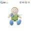 2015 Custom and Factory Made a Little Boy Wearing Green Clothes Plush Soft Dolls Toys for Baby