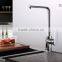 Modern brass hot and cold kitchen mixer tap and attachements SQ-202