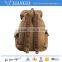 Retro khaki canvas Backpack durable canvas pack