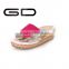 Newest style hot popular sexy design summer fancy slippers shoes