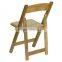 Outdoor Wood Folding Chair in Wedding