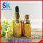 Gold 30 ml Glass Dropper Bottle
