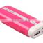 4400mAH mobile power bank with private mold for smart phone