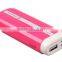 4400mAH mobile power bank with private mold for smart phone