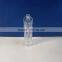 cheap embossed design round glass cosmetic perfume bottles 100ml