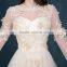 New arrival design sexy evening dress with long sleeves