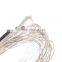 5m Silver String Light 50-LED String Light Lamp Decoration Lighting for Christmas Party Wedding White Orange Pink Green Blue