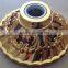 ABS brass colorful B22 E27 ceiling lamp holder (H5115-10)