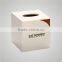Top grade acrylic donation box with lock with galaxy design