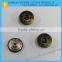 Metal jeans button with shank./Customized designs are acceptable/18mm gunmetal plating metal jeans button for jeans