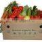 Corrugated carton box packaging fresh fruit and vegetable