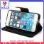 Wholesale! 8 colors optional Mecury Goospery Cross Pattern+ Magnetic Wallet Stand TPU +PU Leather Case for iPhone 6 4.7 Inch