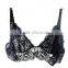 floral lace bra lacy bralette wavy hem scalloped bralette spaghetti lined un padded sheer bralette