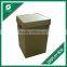FLAT PACK CORRUGATED DISPLAY CARTONS WITH HANDLES PLAIN FURNITURE MOVING BOXES WITH CUSTOM PRINT
