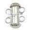 Sterling Silver Slide Lock Clasp