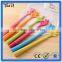 Popular silicone smile bendable ball pen,finger shaped smile bendable ball pen