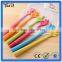 Popular silicone smile bendable ball pen,finger shaped smile bendable ball pen