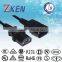 Factory price European standard EU 2 pin plug power cord 303 inline with switch