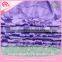 purple flower knitted fleece fabric for toy fabric