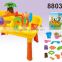 2015 Hualian Colorful Sand & Water Table With 20pcs Beach Tool Set