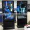 55 inch free standing touch screen interactive information kiosk