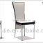 L859 Modern Marble Dining Room Table with Stainless Steel Legs